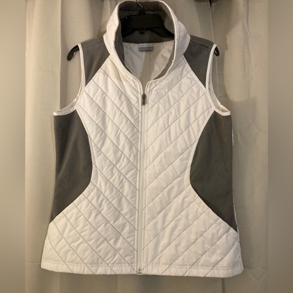 Columbia lightweight fleece and nylon vest - Picture 1 of 4